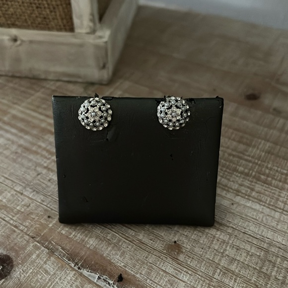 3/$12 Silver and blue post earrings. - Picture 1 of 2